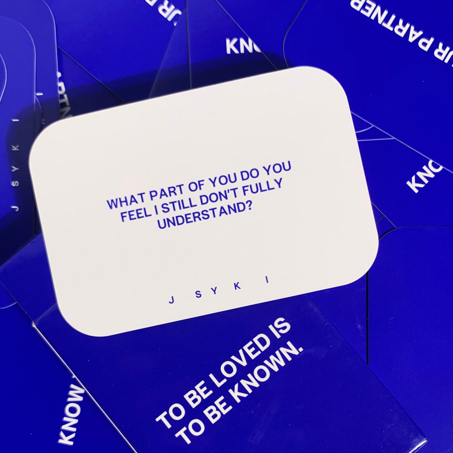 KNOW YOUR PARTNER